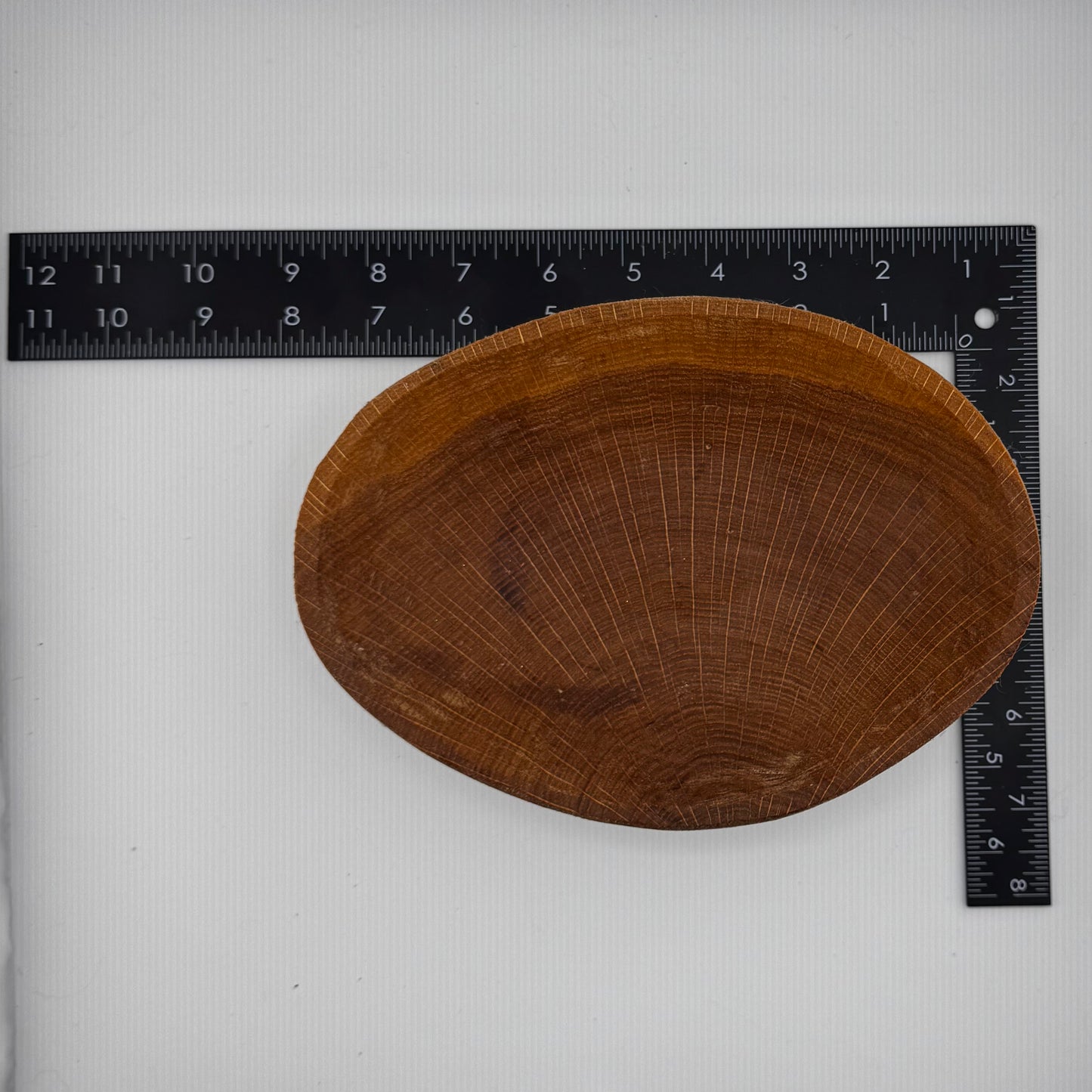 Oval Bowl, wood grain finish, food grade