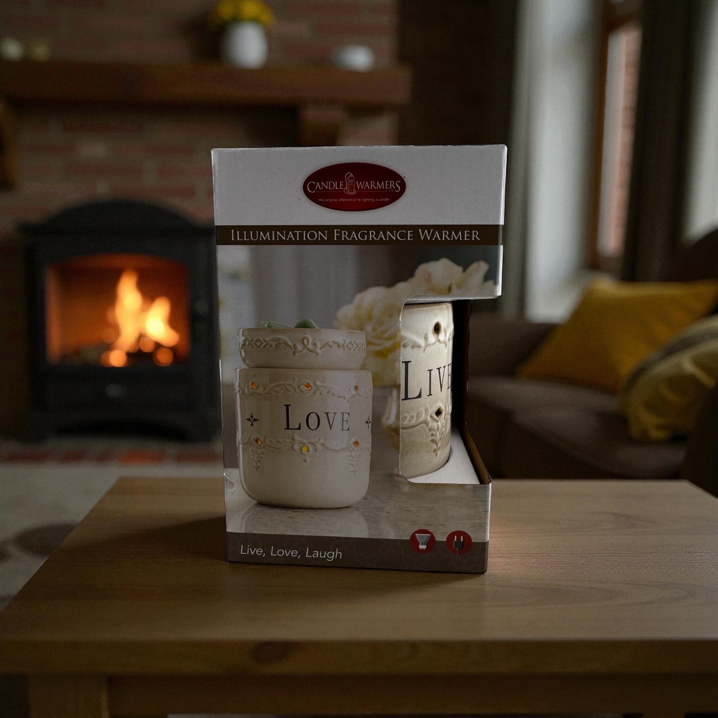 Live Laugh Love Illumination Fragrance Warmer