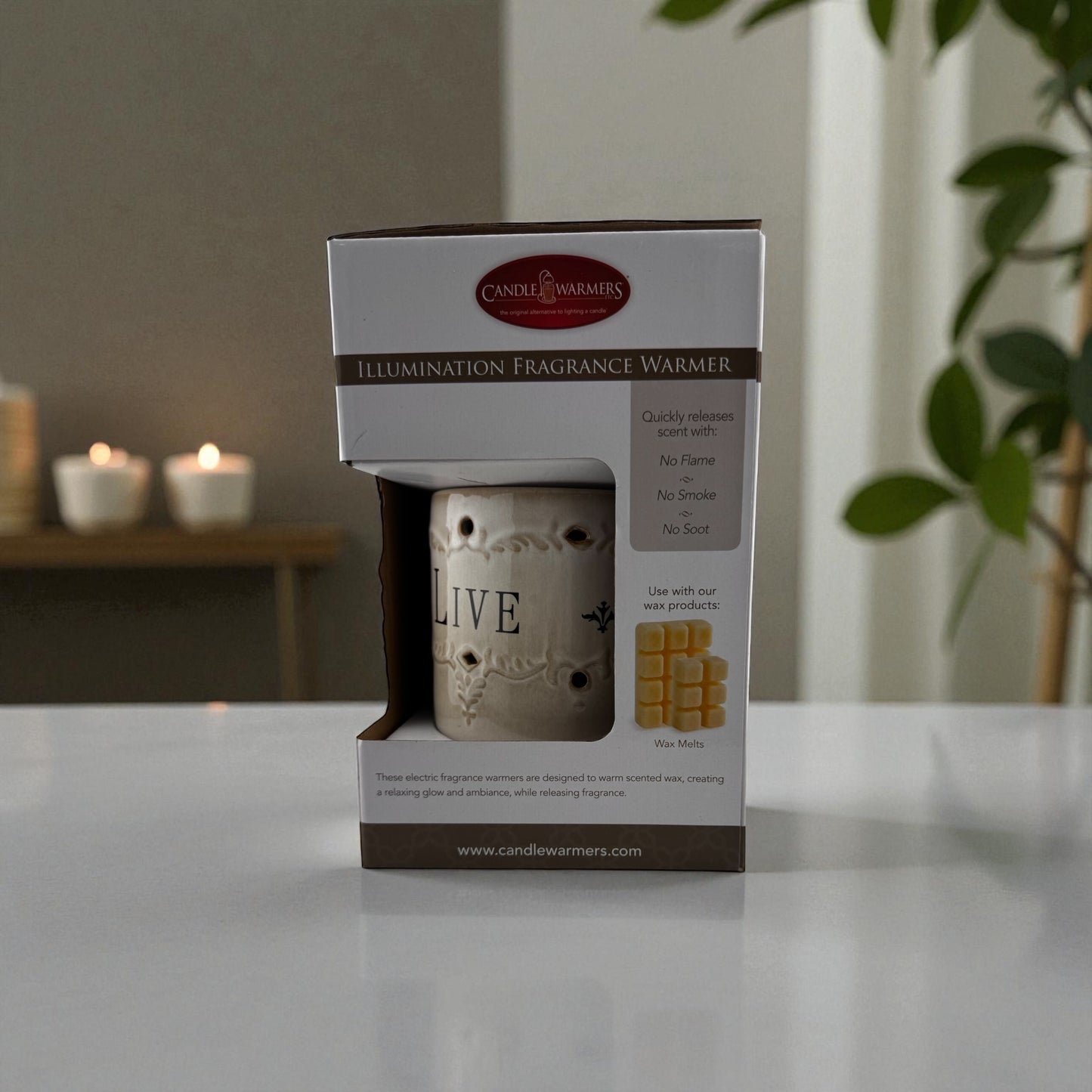 Live Laugh Love Illumination Fragrance Warmer