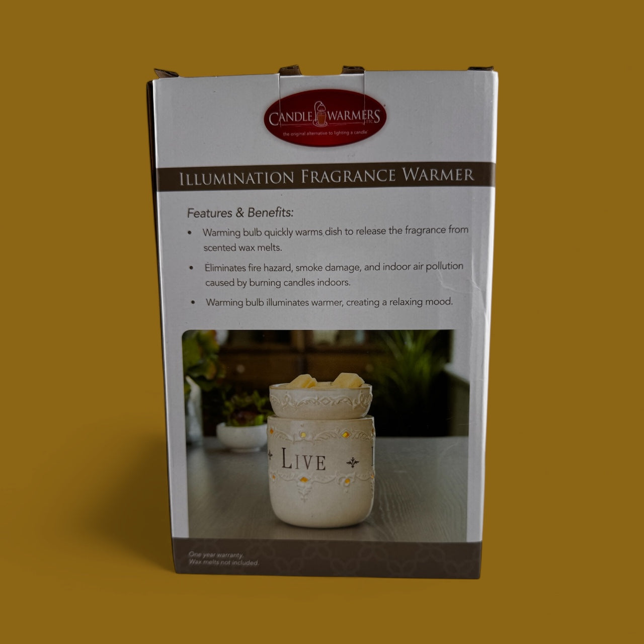 Live Laugh Love Illumination Fragrance Warmer