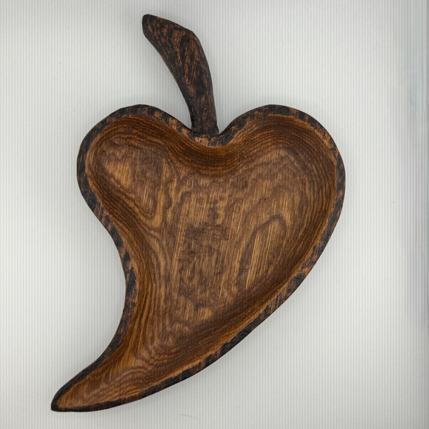 Wooden Leaf-shape Platter, food safe